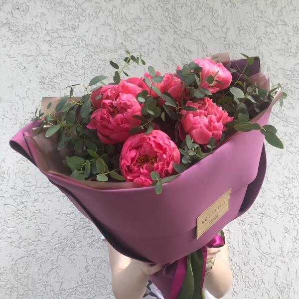 5 Коралловых Пионов