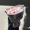 Нежный букет розовых пионов